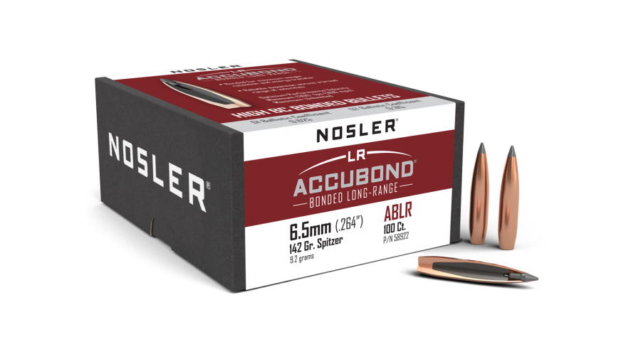 Nosler 6.5mm 142gr LongRange AccuBond #58922