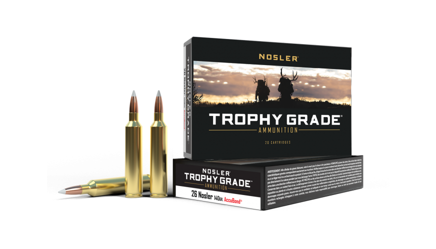 Nosler 26 Nosler 140gr AccuBond