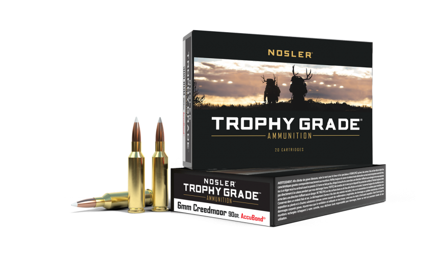 Nosler 6mm Creedmoor 90gr Accubond