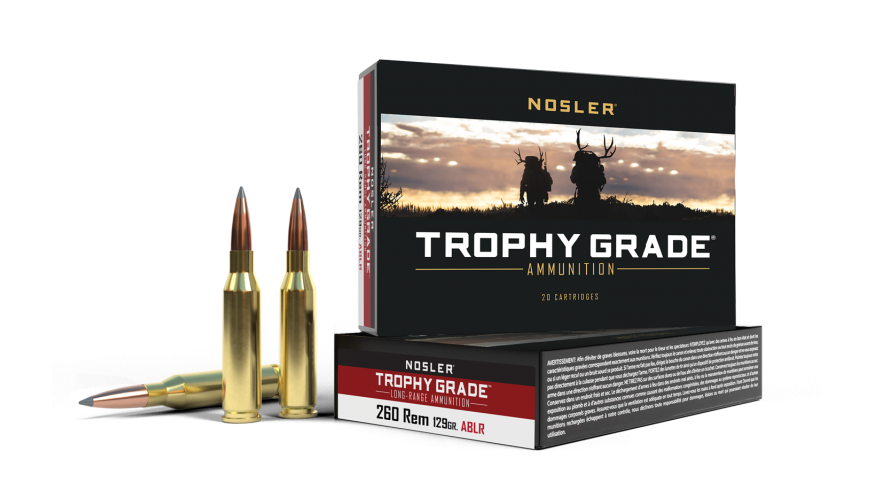 Nosler 260 Remington 129gr ABLR