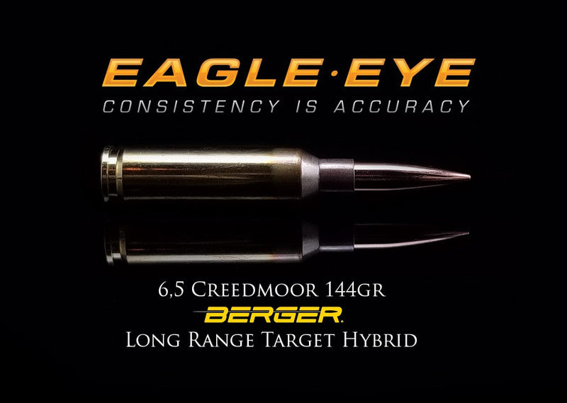Eagle Eye Precision Match 6.5 Creedmoor 144gr Berger Hybrid