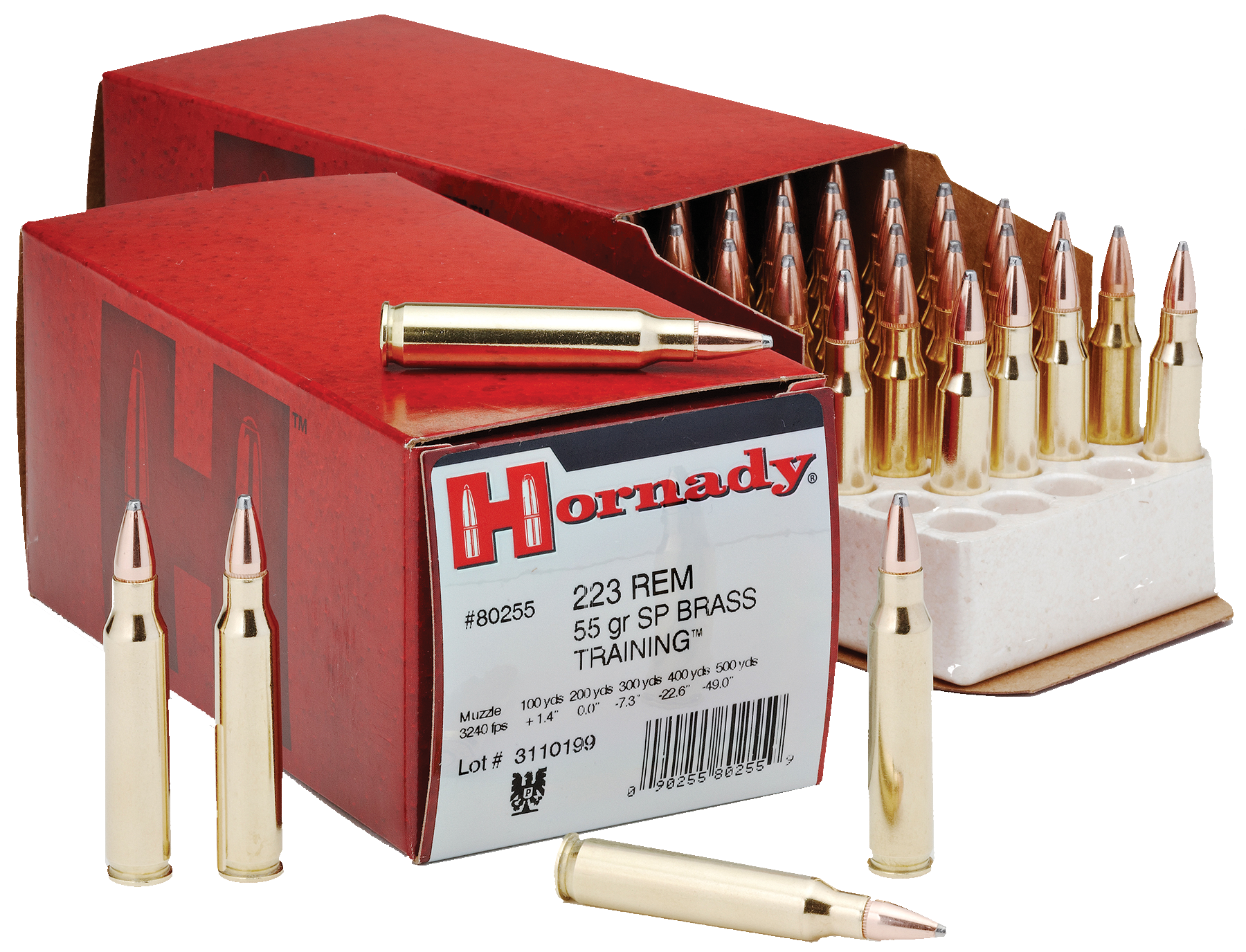 Hornady 223 Rem 55gr SP 50ct