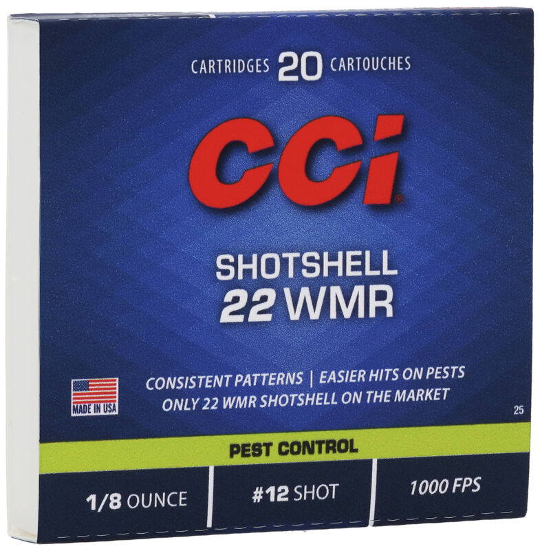 CCI Shotshell 22 WMR 52gr