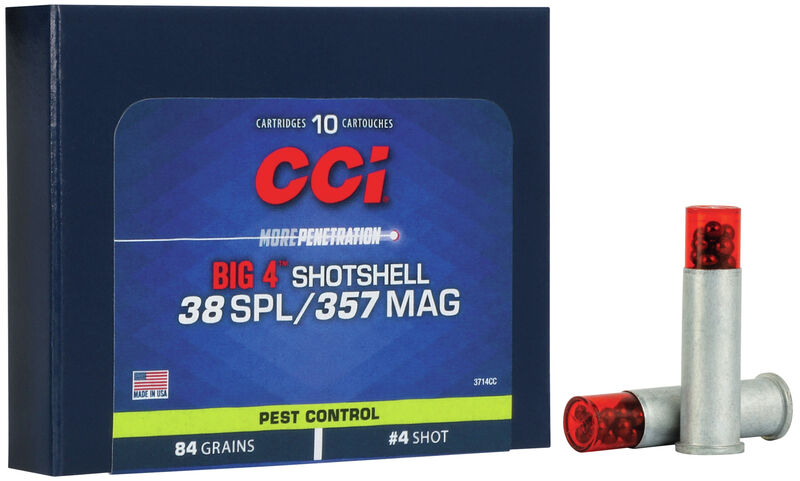 CCI Shotshell 38SPL/357MAG BIG 4