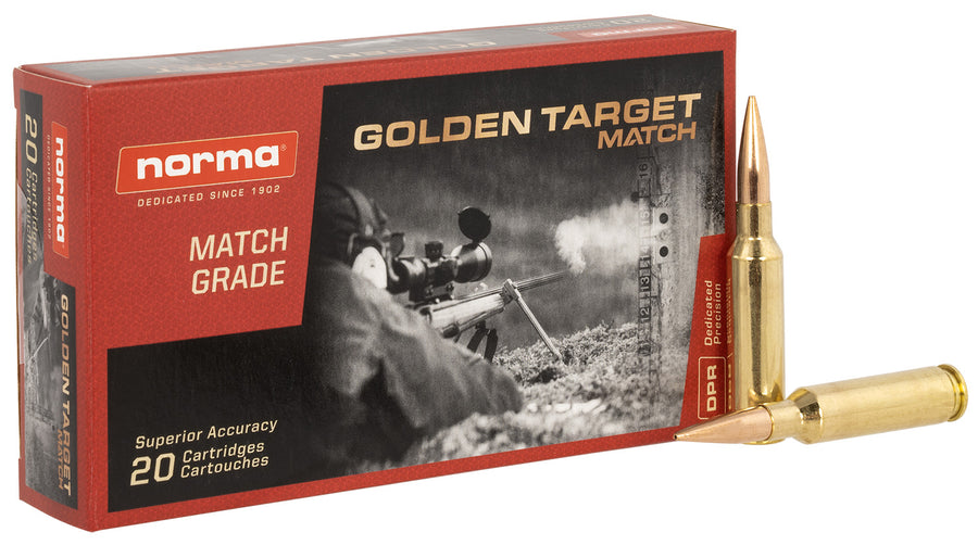 Norma Golden Target 6.5 Creedmoor 143gr BTHP