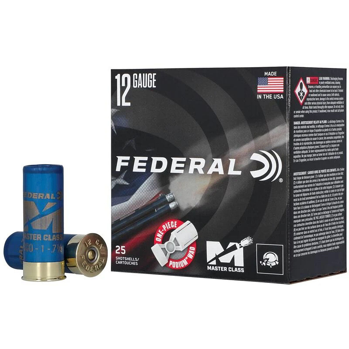 Federal Master Class 12ga 1-1/8oz #8 1235FPS *MC12HC8