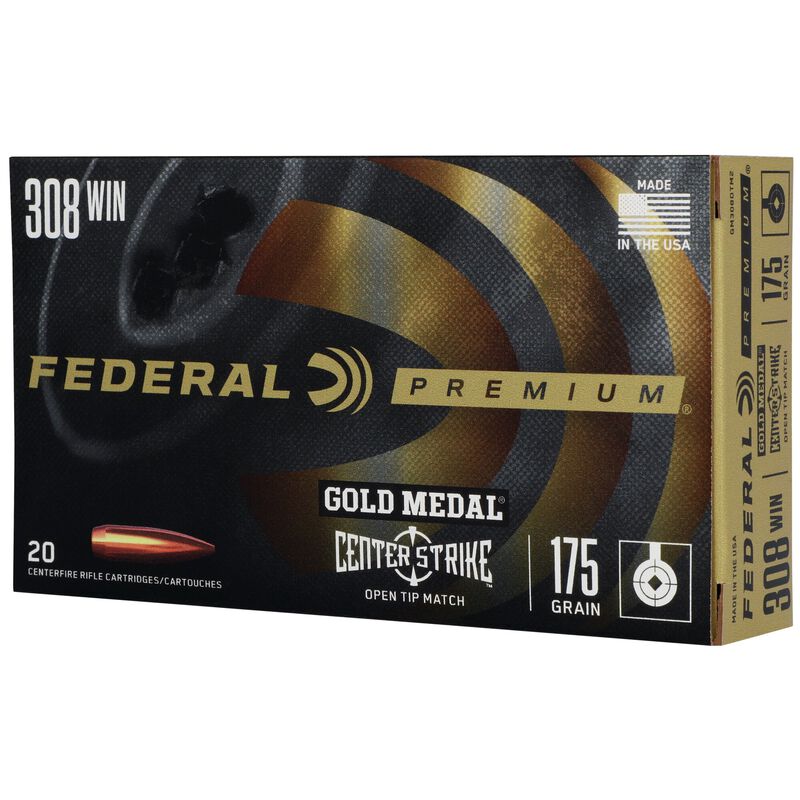 Federal Gold Metal 308 Win. 175gr OTM