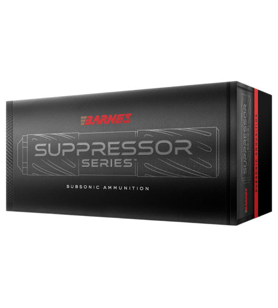 Barnes Suppressor 9mm 147gr JHP 50ct