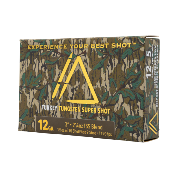 Apex Mossy Oak Greenleaf TSS 12ga 3" 2-1/4oz #9/#10