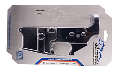 Anderson Receiver Multi-Caliber Black Anodized Finish 7075-T6