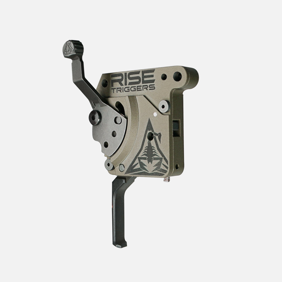Rise Armament RA735F Reliant Trigger Black/FDE Flat