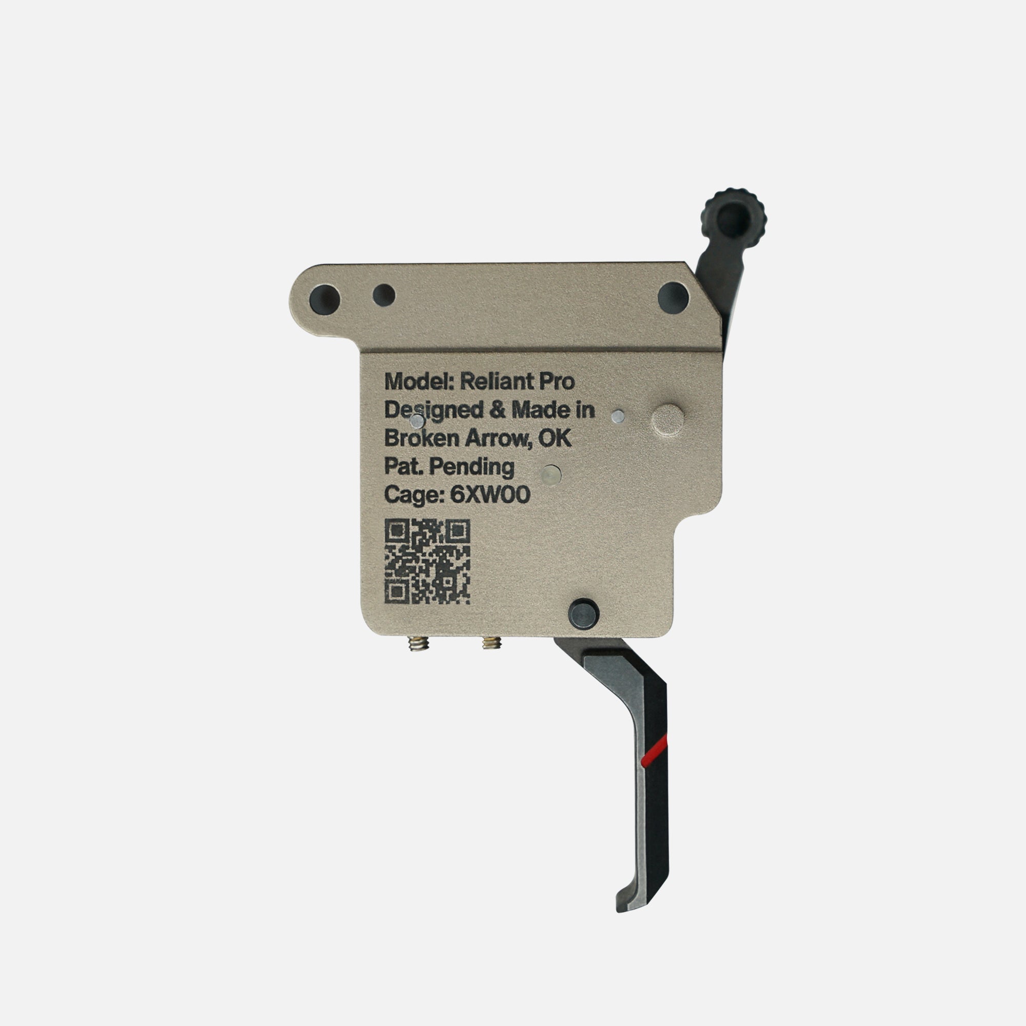 Rise Armament RA735F Reliant Trigger Black/FDE Flat