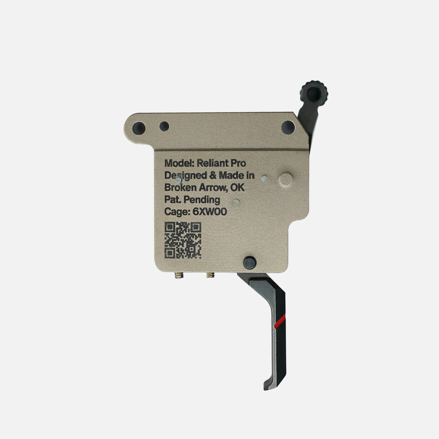 Rise Armament RA735F Reliant Trigger Black/FDE Flat