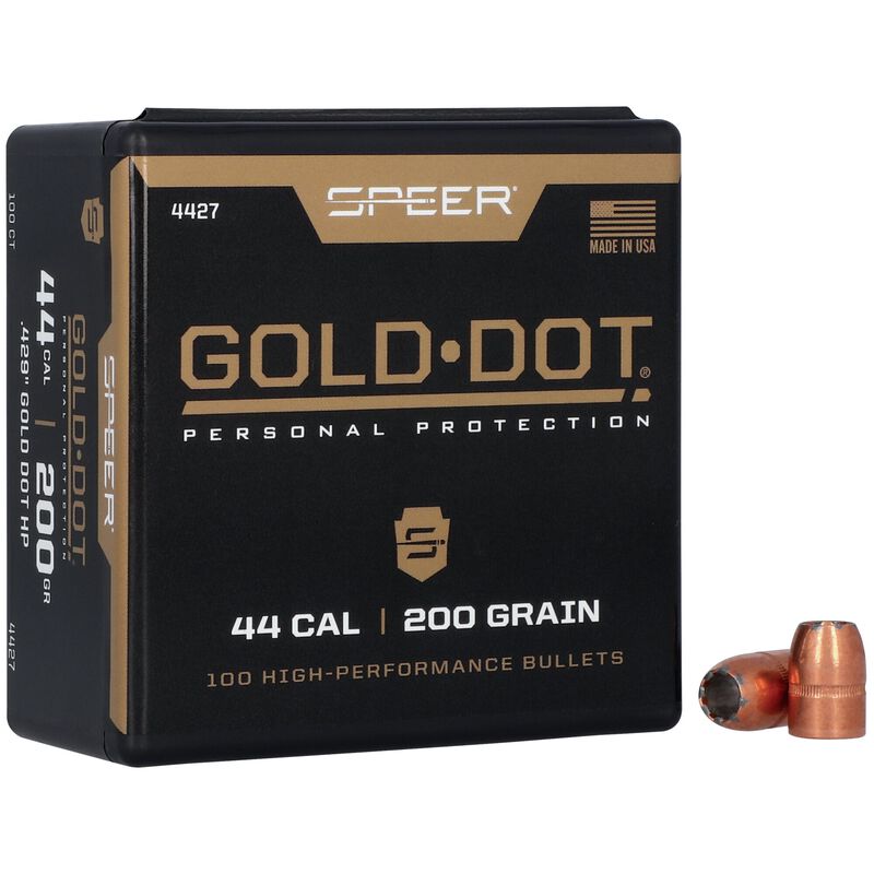 Speer 44cal 200gr Gold Dot Hollow Point #4427