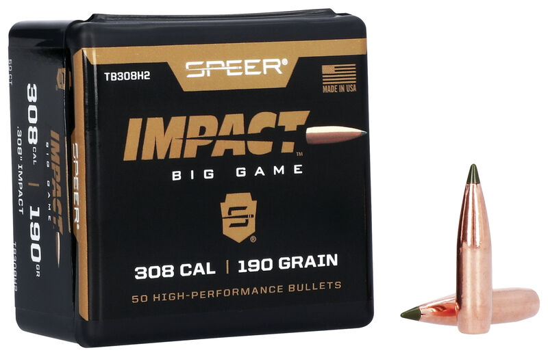 Speer 30cal 190gr Impact #TB308H2