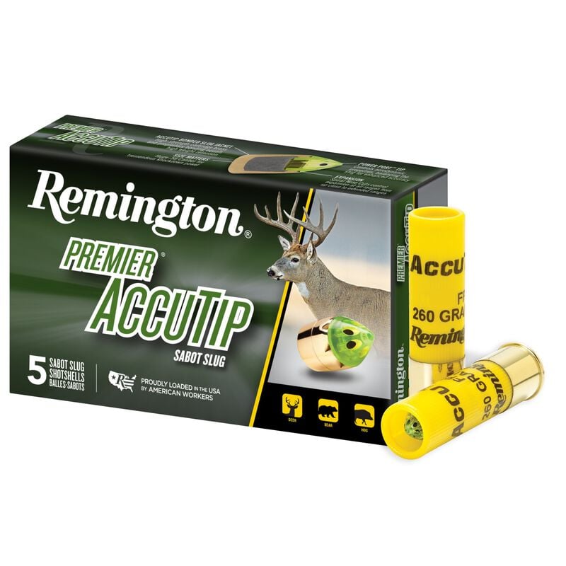 Remington 20ga 2 3/4" 260gr Accutip Sabot Slug