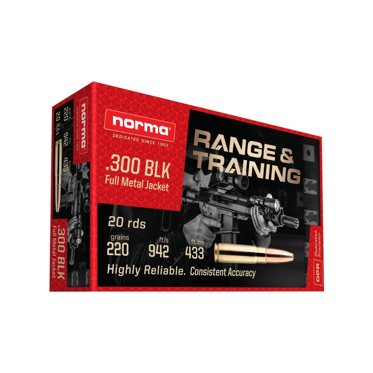Norma R&T 300 Blackout 220gr FMJ