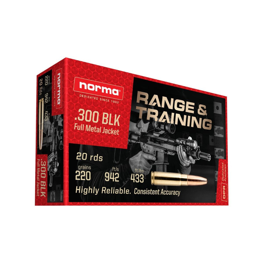 Norma R&T 300 Blackout 220gr FMJ