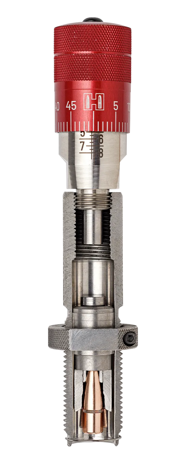 Hornady Match Grade 2-Die Sets With Click-Adjust Micrometer