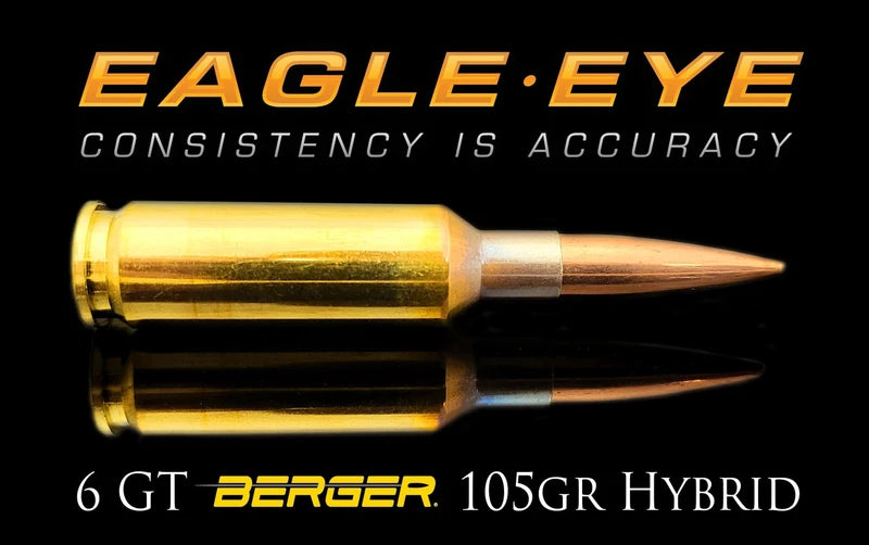 Eagle Eye Precision Match 6mm GT 105gr Berger Hybrid
