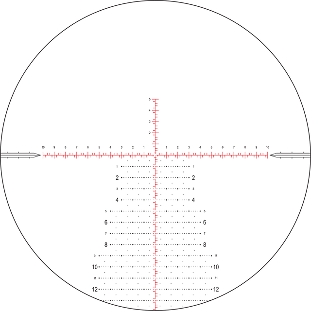 Nightforce NX6 6-36x56mm F1 Mil-XT C747