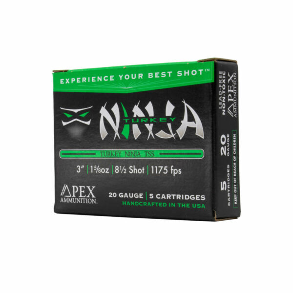 Apex Ninja Turkey 20ga 3" 1 5/8oz 8.5 shot