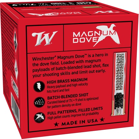 Winchester Magnum Dove 410 3/4oz #7.5/9 1100FPS *MD41379
