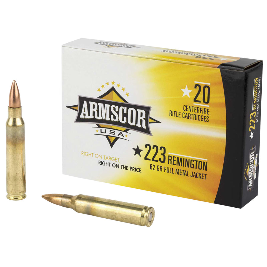 Armscor 223 Rem 62gr FMJ #FAC2238N