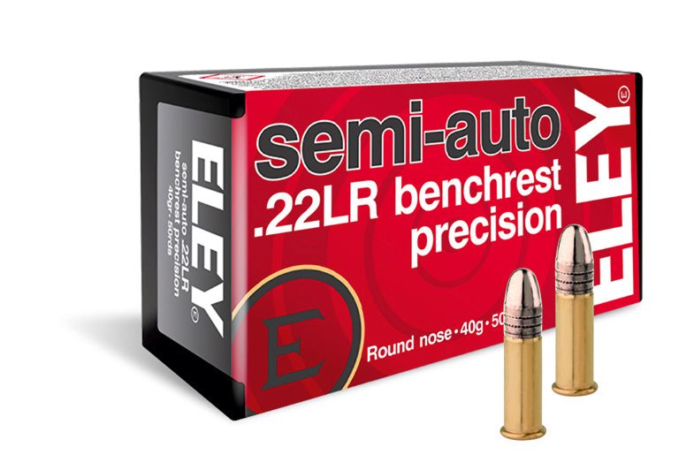 Eley Semi-Auto Benchrest Precision 22LR 40gr