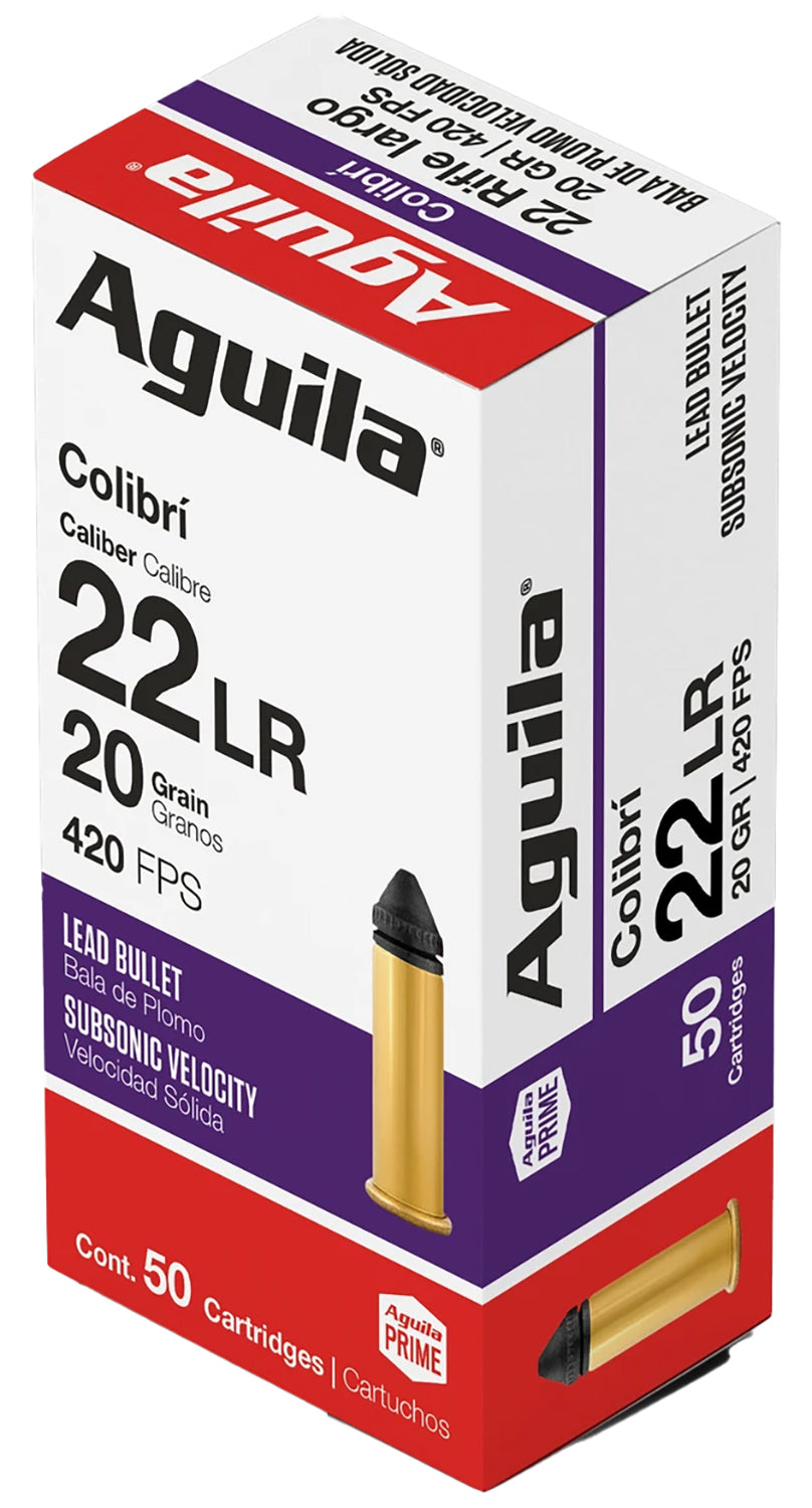Aguila 22LR Colibri 20gr Lead (50ct)