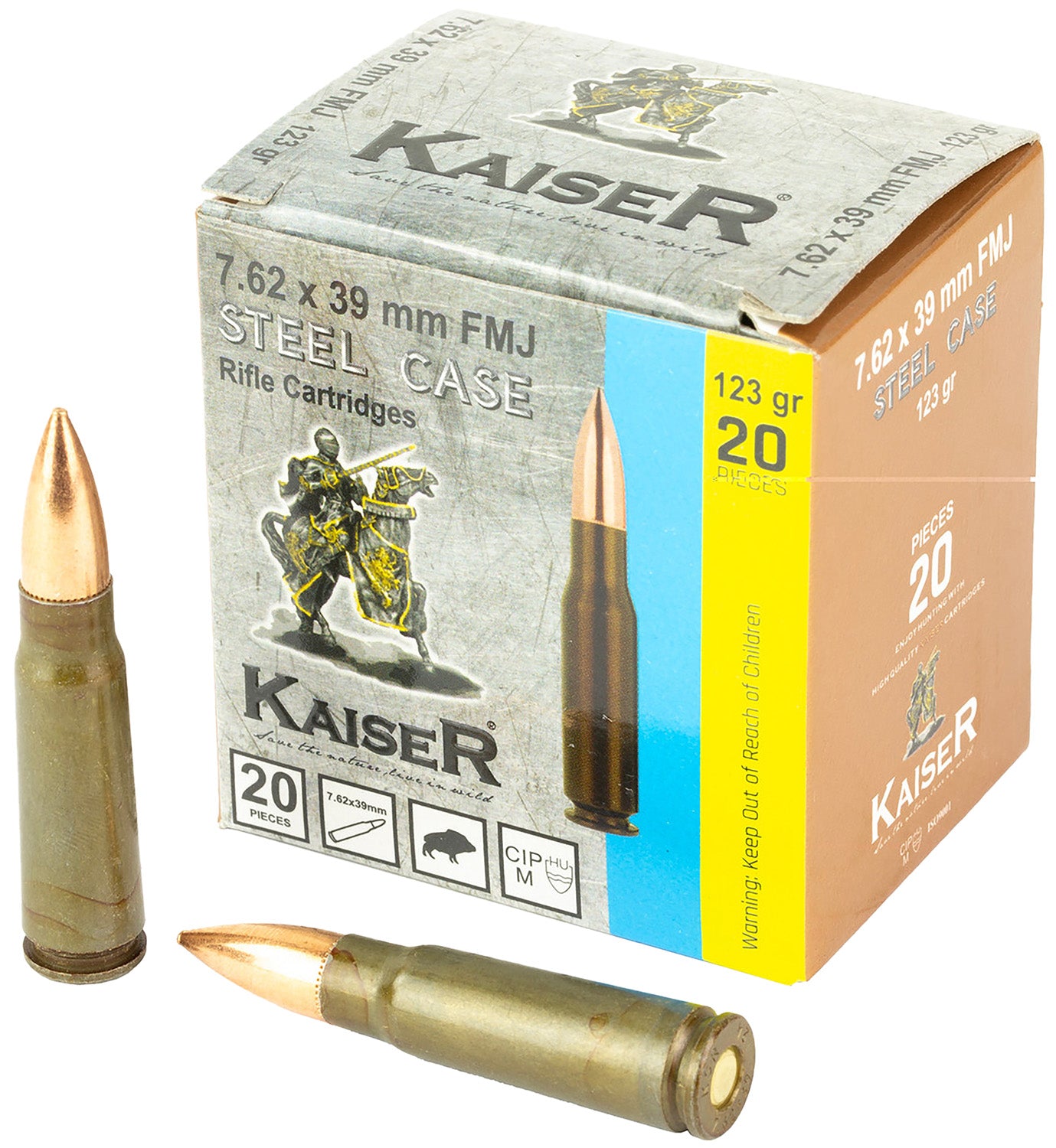Century Arms AM8313 Kaiser 7.62X39 123gr FMJ