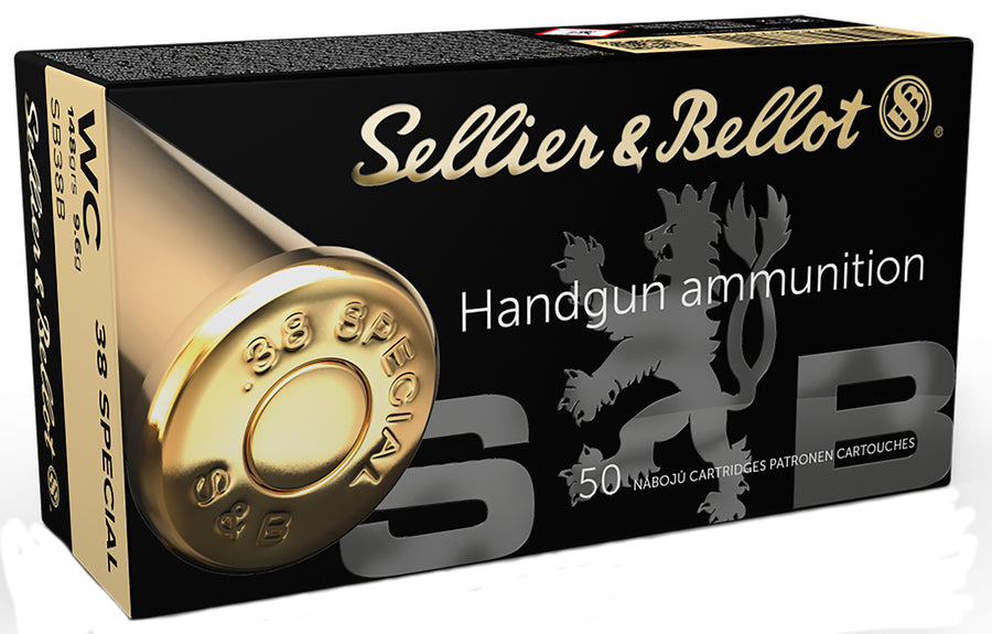 S&B 38 Special 148gr WC *SB38B