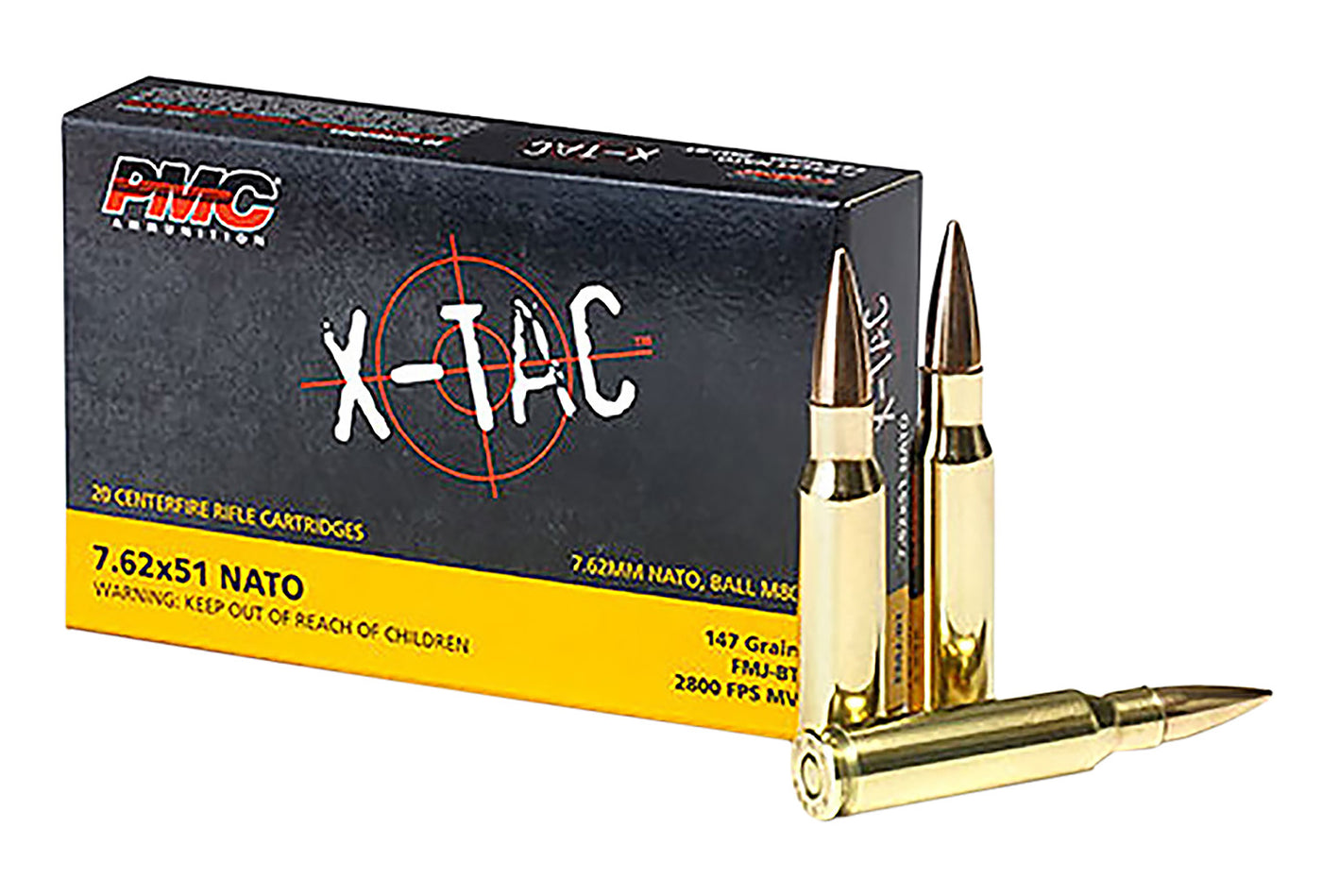 PMC 7.62x51 Nato 147gr FMJ-BT *7.62X