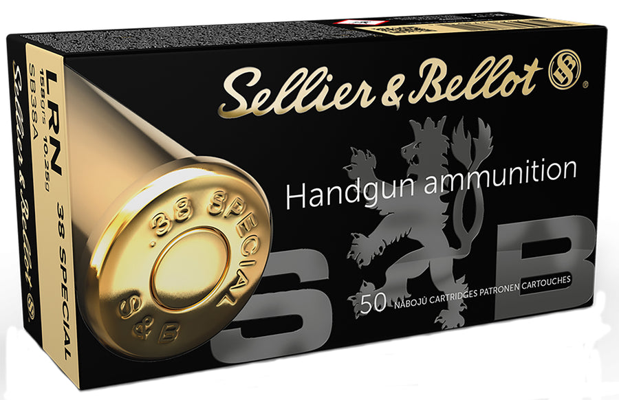 S&B 38 Special 158gr LRN *SB38A