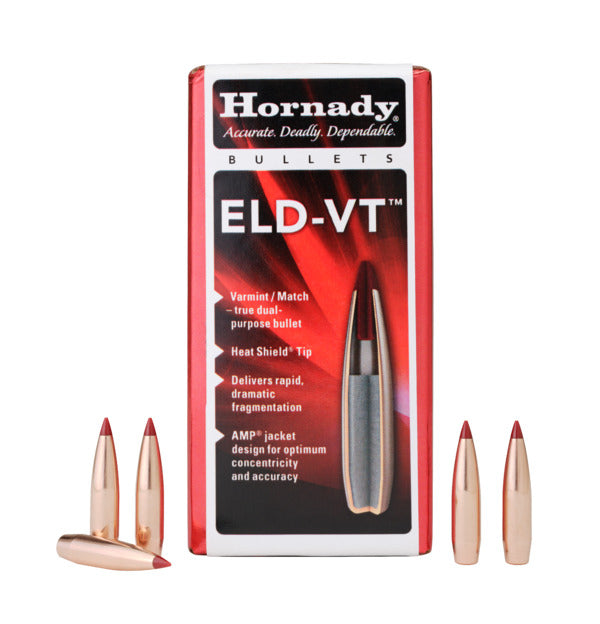 Hornady 22cal 62gr ELD-VT #22762