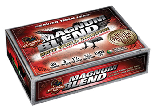 HEVI-Shot HS00567 Magnum Blend 20Gauge 3" 1 1/4oz Tungsten 5/6/7Shot