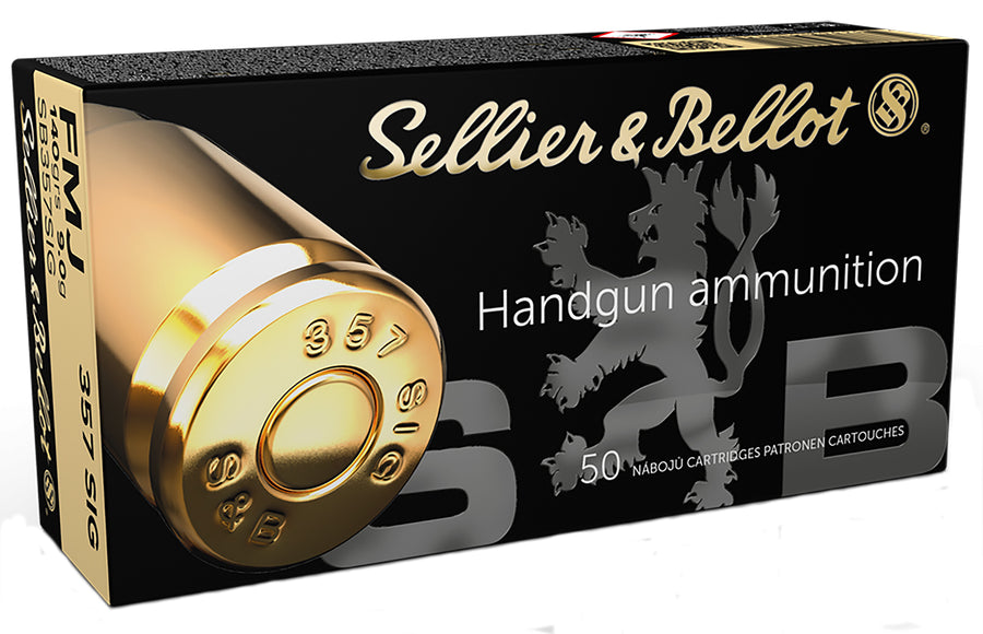 S&B 357 SIG 140gr FMJ *SB357SIG