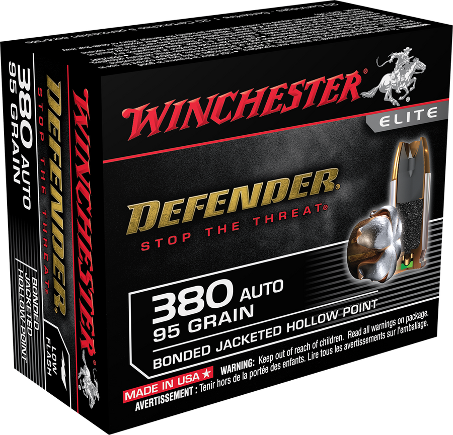 Winchester 380 Auto 95gr PDX
