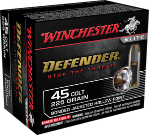 Winchester Elite 45 Colt 225gr JHP