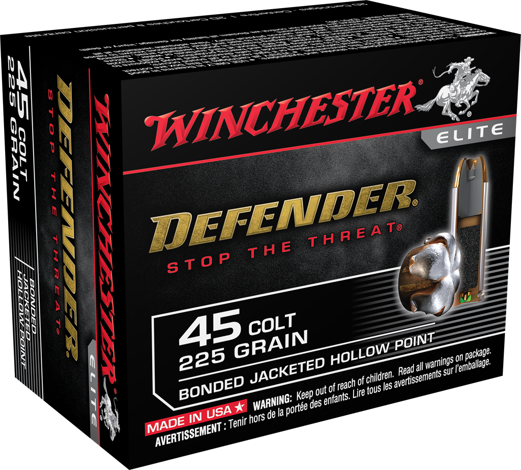 Winchester Elite 45 Colt 225gr JHP