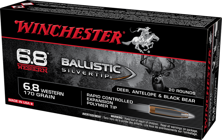 Winchester 6.8 Western 170gr BSTP