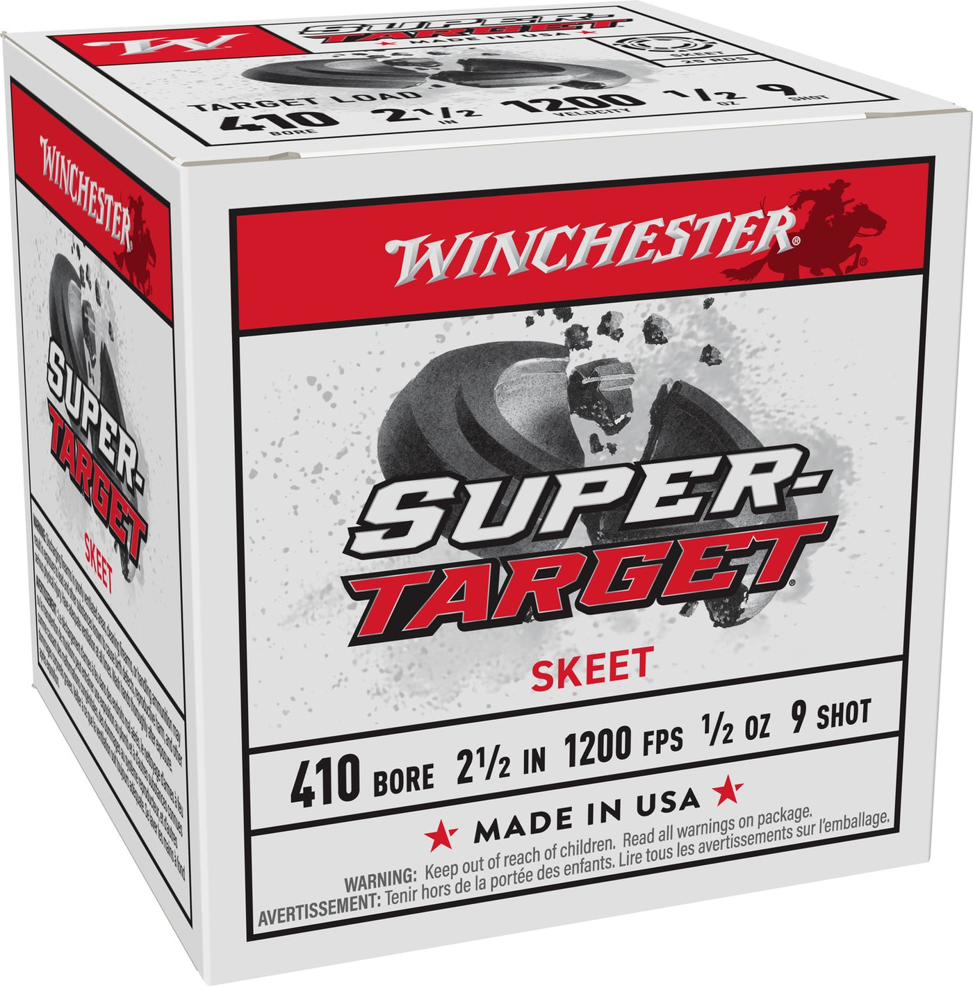Winchester Super Target 410ga 1/2oz. #9 1200FPS *TRGT419
