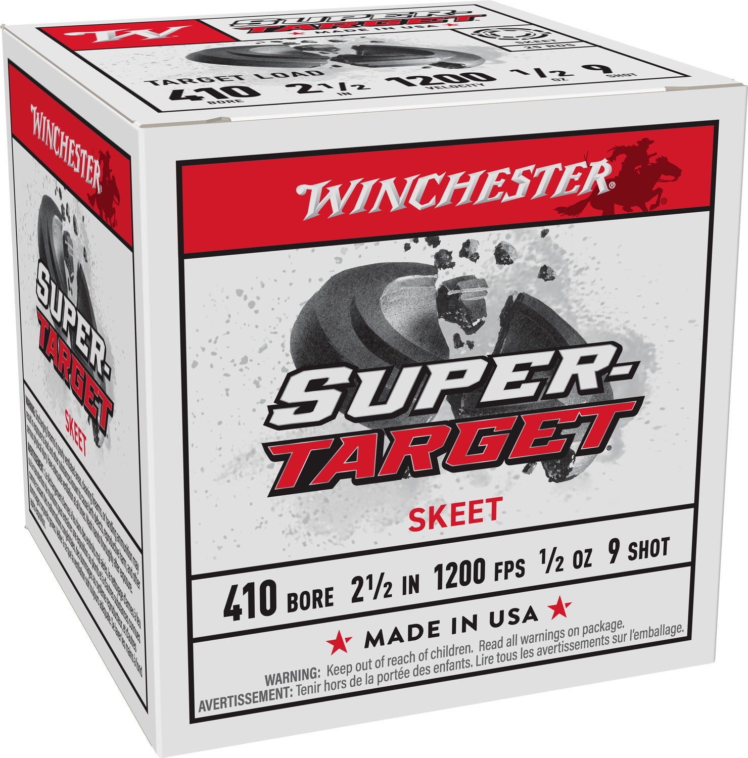 Winchester Super Target 410ga 1/2oz. #9 1200FPS *TRGT419