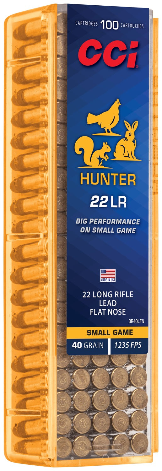 New CCI 22LR Hunter 40gr LFN #3R40LFN