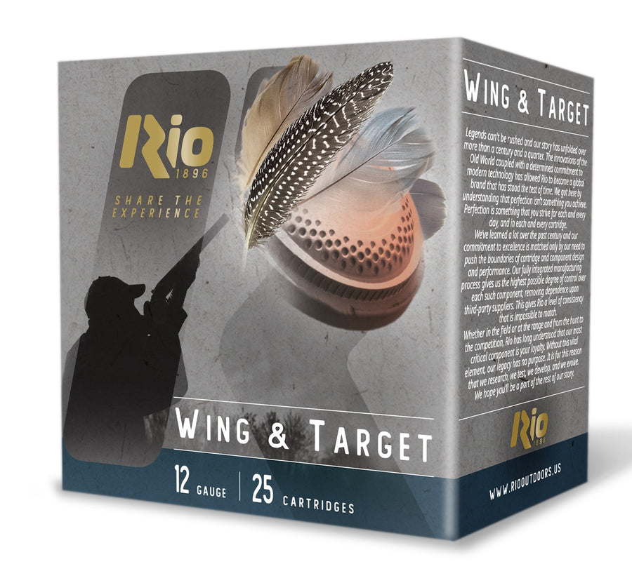 Rio Wing & Target 12ga 1-1/8oz #8 1250fps *WT328