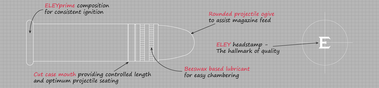 Eley Tenex Pistol 22LR 40gr