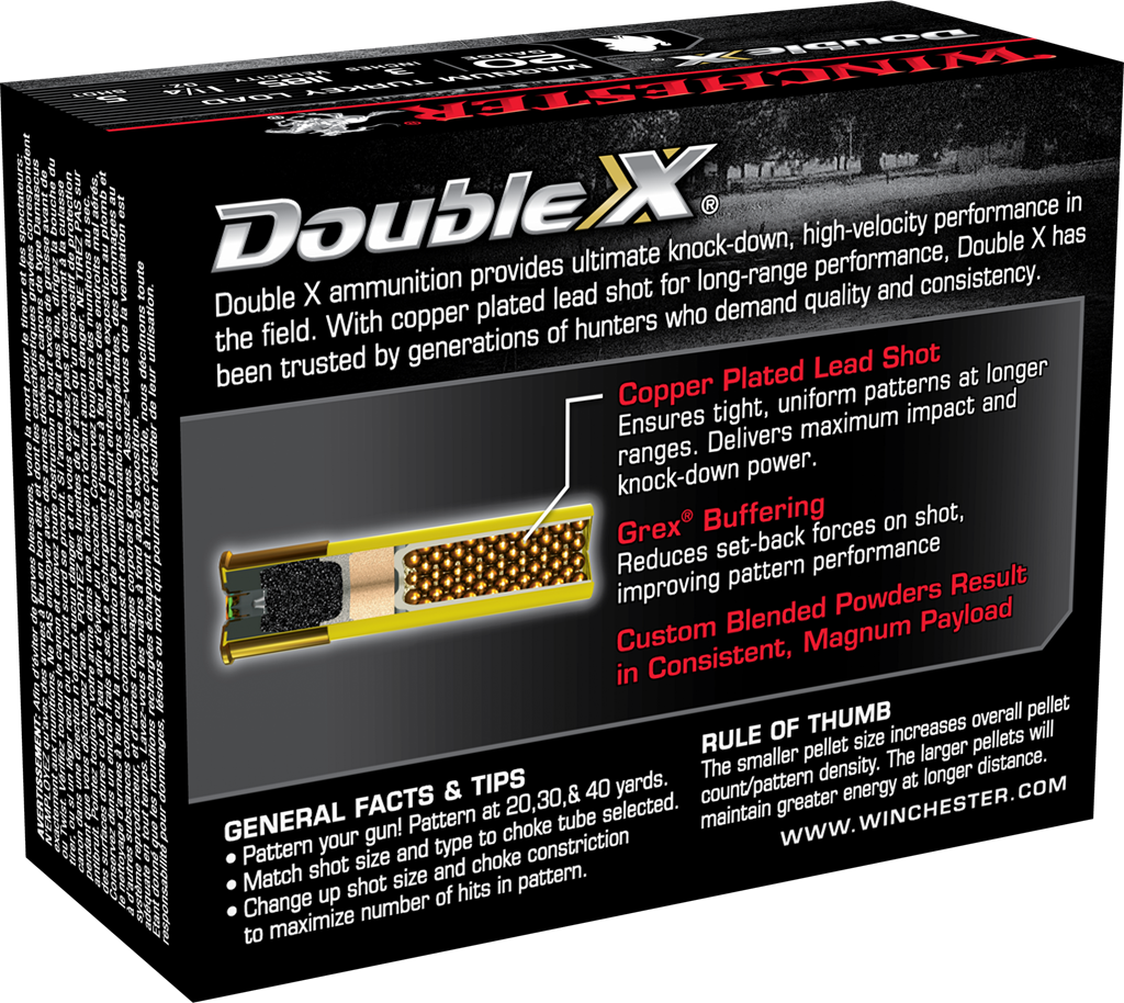 Winchester Double-X 20ga 1-1/4oz #5 *X203XCT5