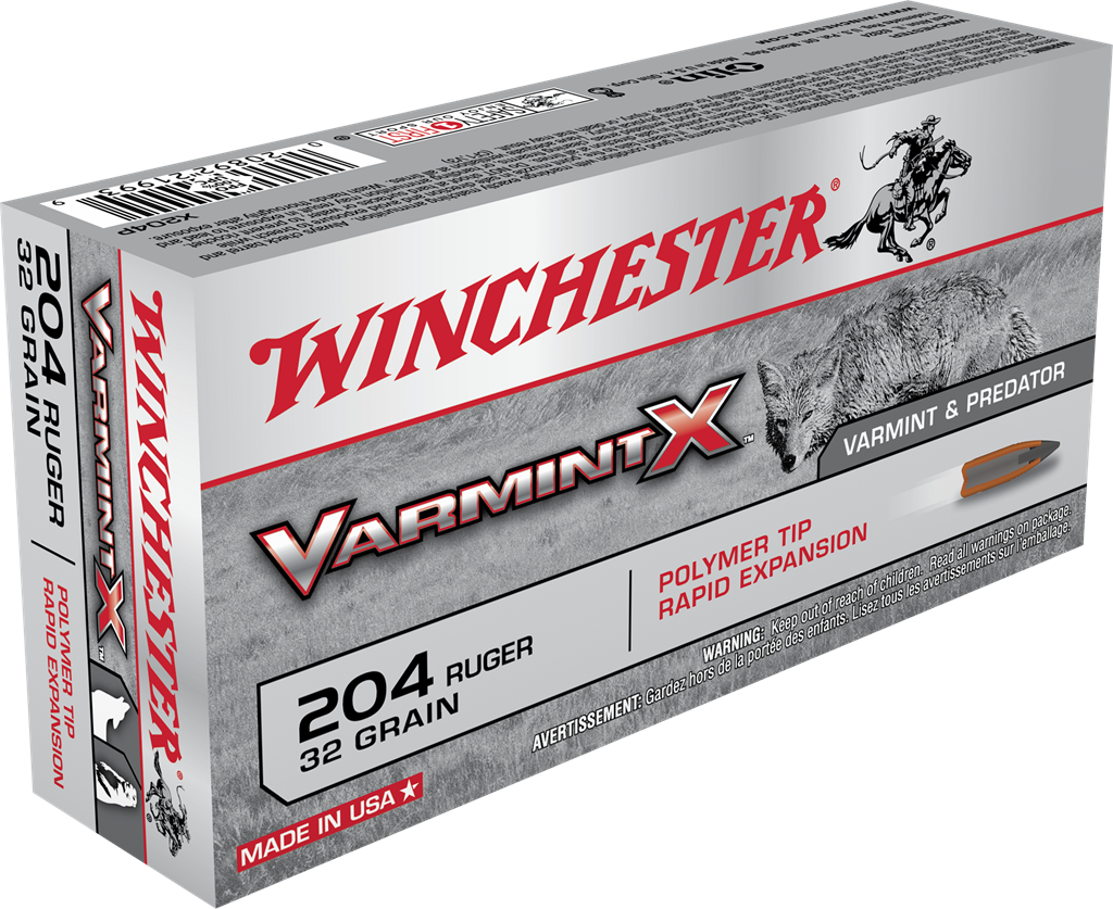 Winchester 204 Ruger 32gr Varmint-X