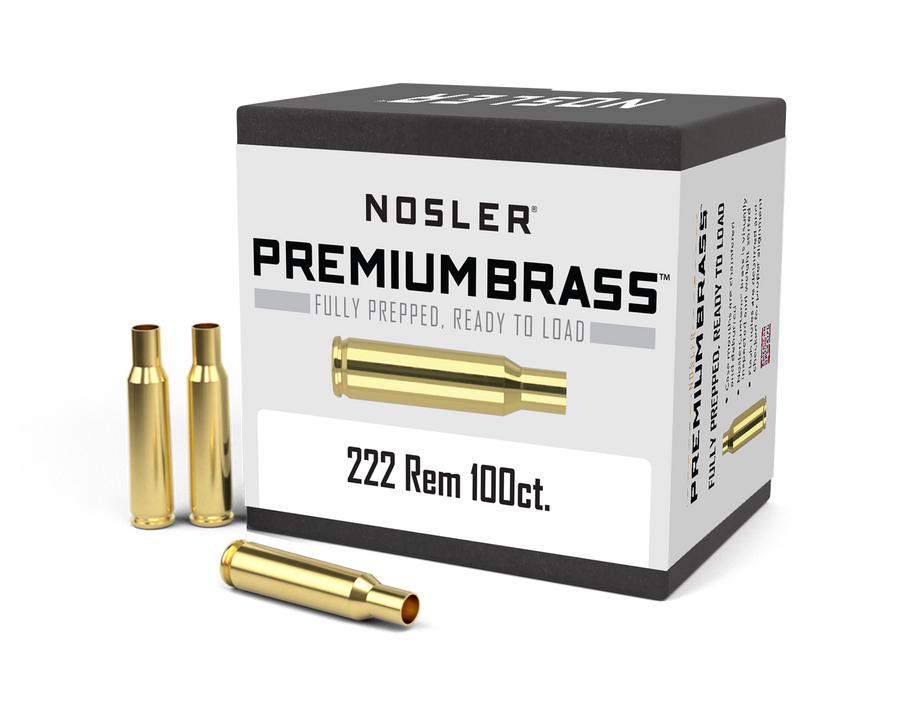 Nosler 222 Rem Brass #10058