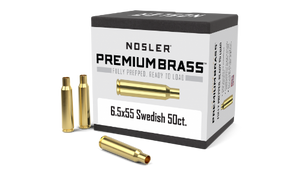 Nosler 6.5mmx55 Swedish Brass #10212